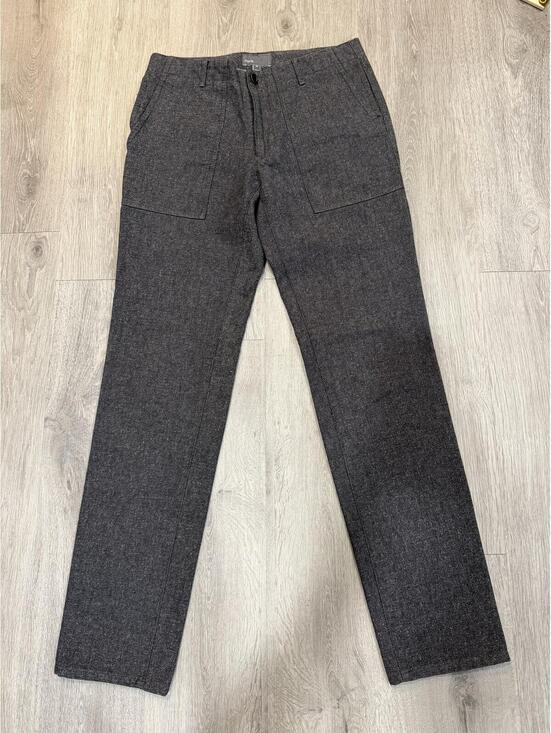 Other - Vince Gray Slim Fit Pants Wool Blend Minimalist Office Casual Mens 30